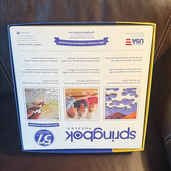 Springbok what’s on TV  Puzzle. 1000 pieces complete complete.  Thicker pieces - Picture 5 of 6